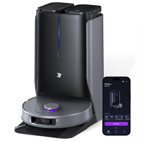 Robot Vacuum and Mop Combo with Extendable Pad A10777