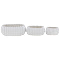 White Ceramic Planter (3 Count) R629794