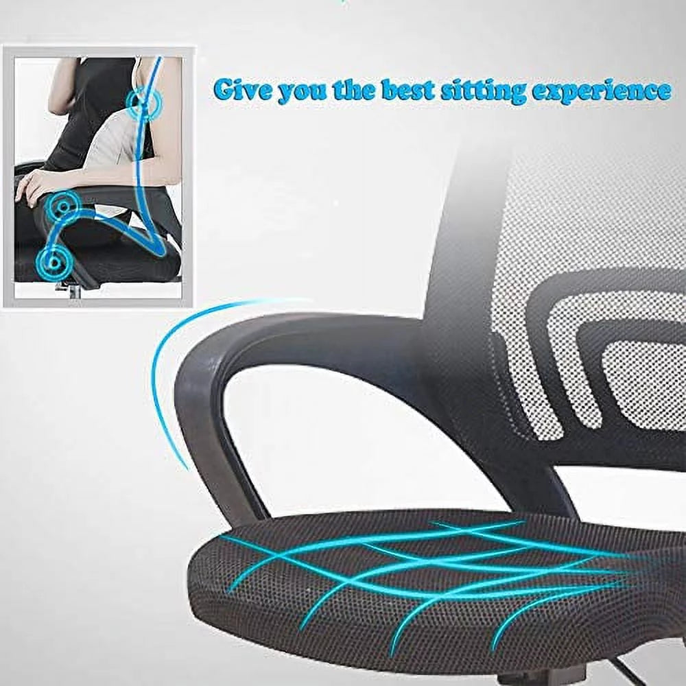 Black Executive Chair with Lumbar Support N87394