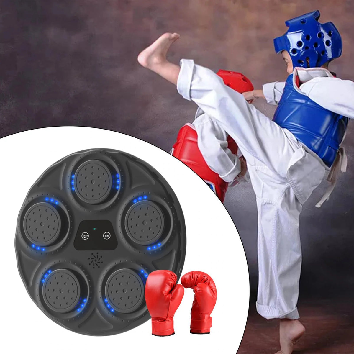 Electronic Boxing Machine with Gloves A331