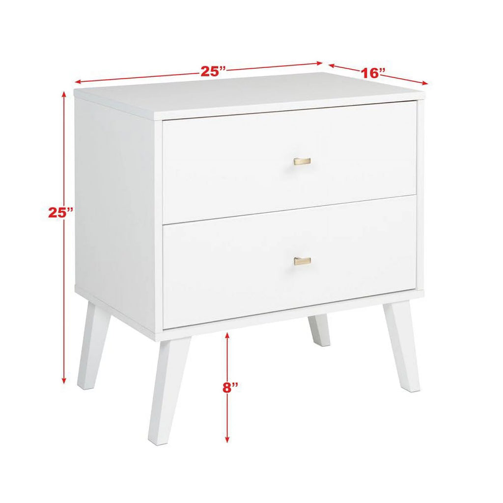 White 2 Nightstands and 7-Drawer Dresser 3-Piece Set H74935