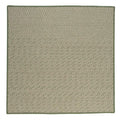 9 x 9 ft. Green Houndstooth Tweed Square Area Rug T5221