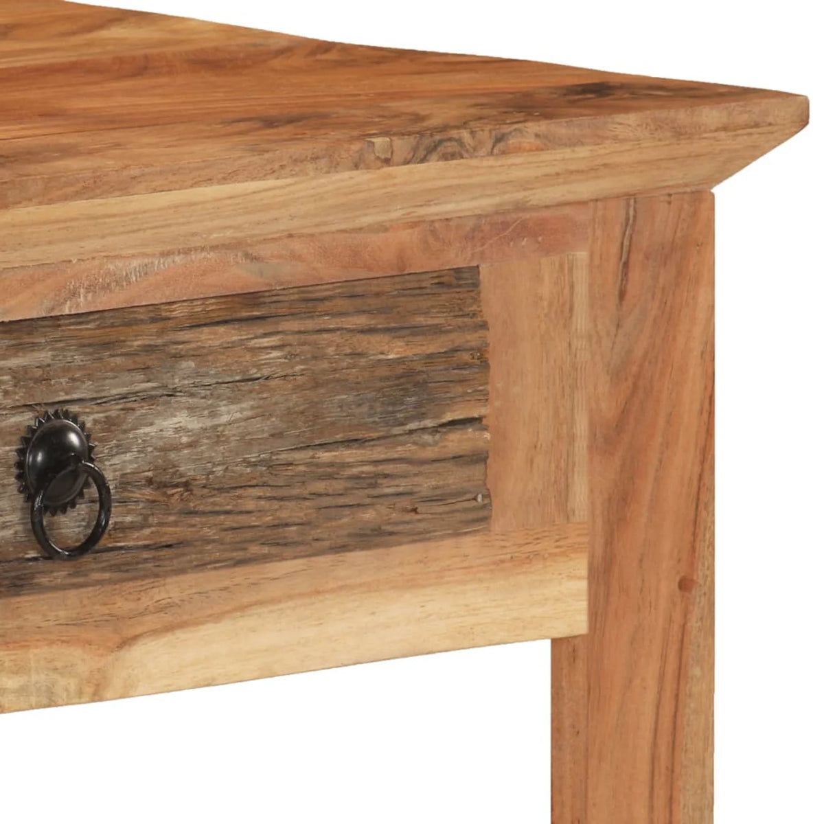 Solid Reclaimed Wood Desk W5995