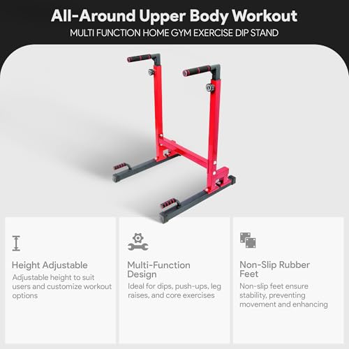 Steel Frame Adjustable Height Dip Stand Station I752570