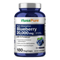 Blueberry Concentrate 20,000mg 180 Veggie Capsules G274