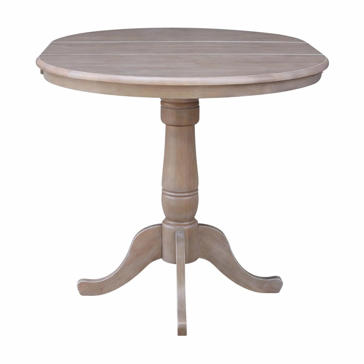 36" Round Top Pedestal Table with 12" Leaf U6362