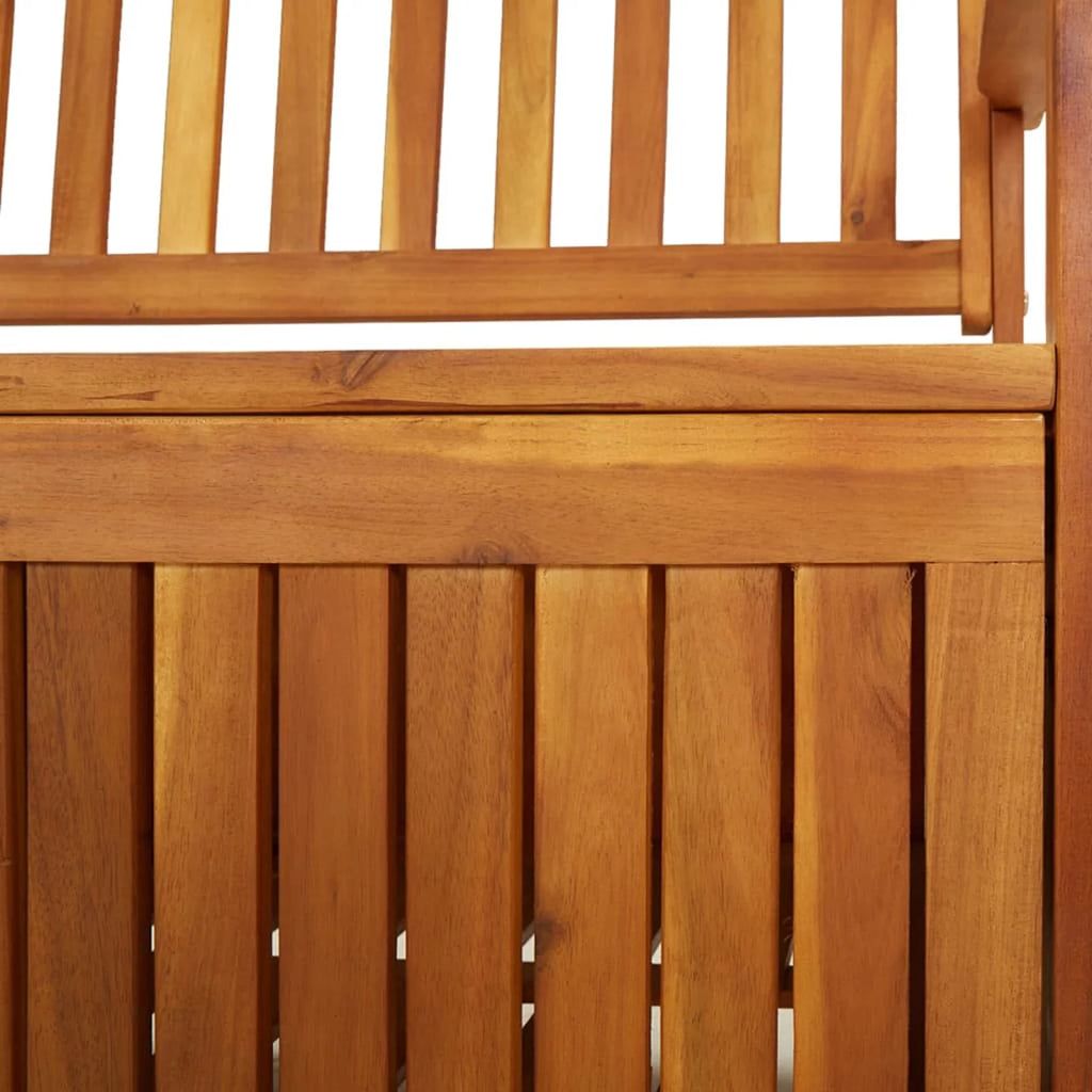 Storage Bench Solid Wood Acacia B265