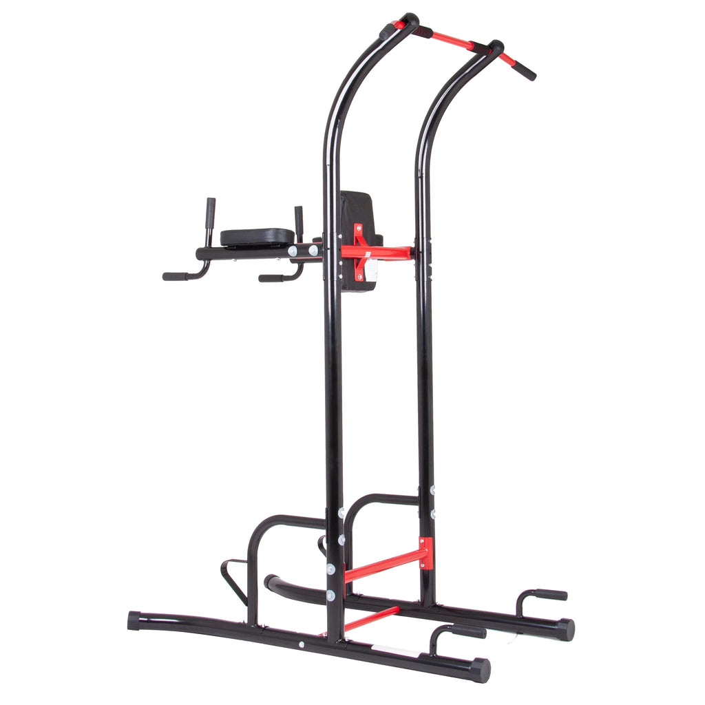 5-Station Power Tower with Pull Up, Push up, Dip Bars I8879