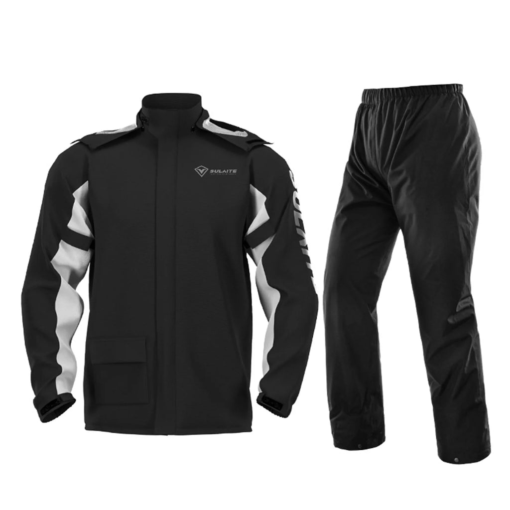Waterproof Rain Coat Pants Set with Invisible Shoes Cover V9802