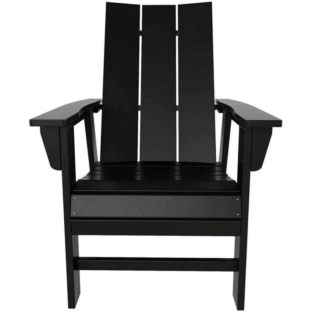 Modern Curveback Adirondack Plastic Dining Chair R88291
