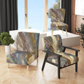 Upholstered Accent Arm Chair W7568