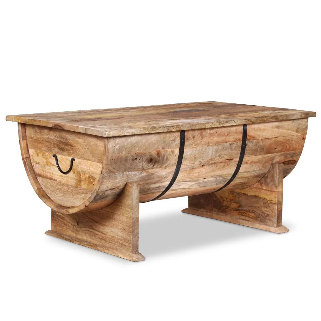 Vintage Solid Mango Wood Coffee Table J3756
