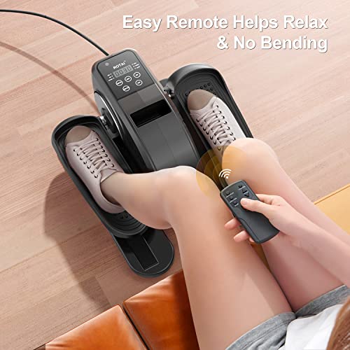 Under Desk Elliptical Machine with Remote and LCD Monitor A692