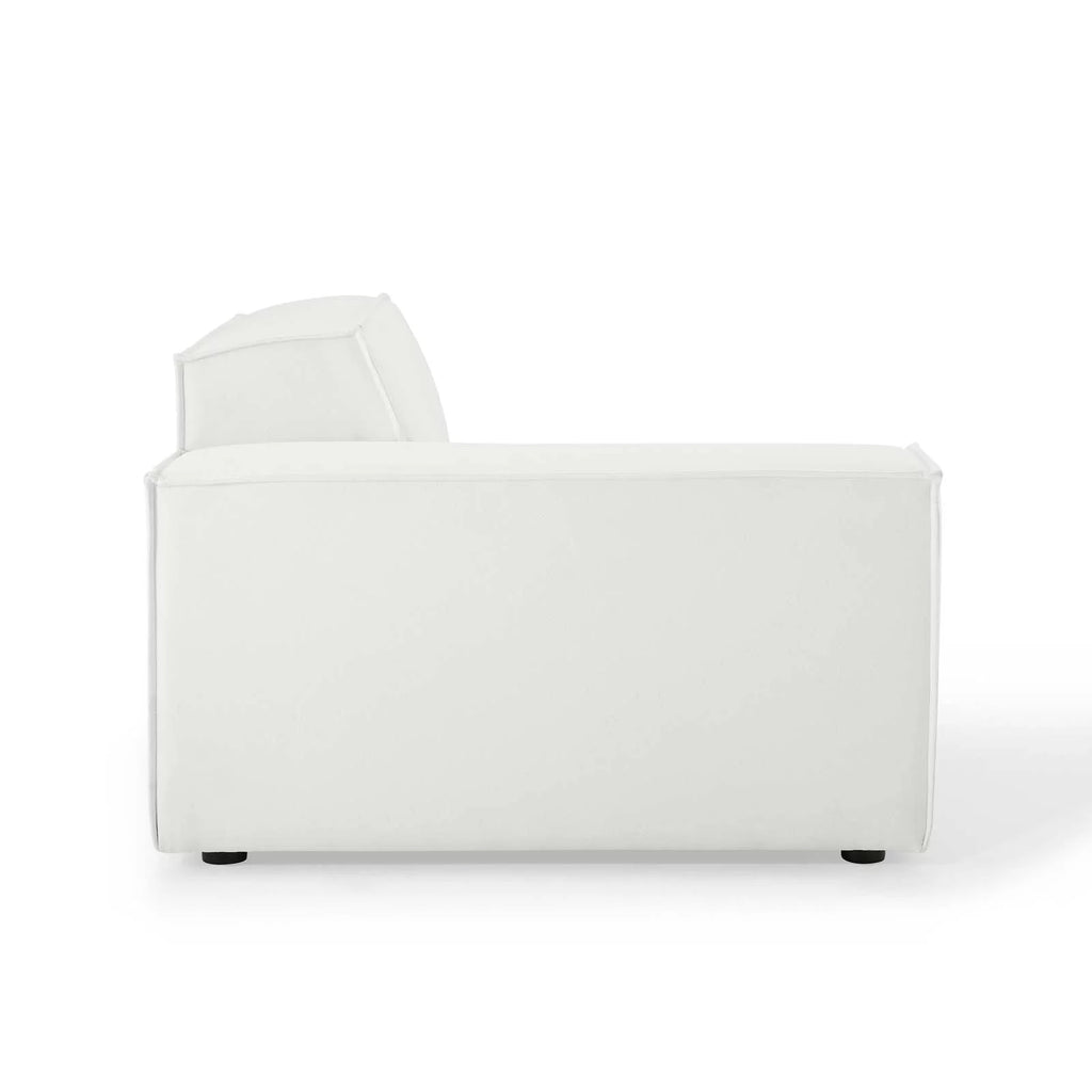 White 4-Piece Sectional Sofa H894