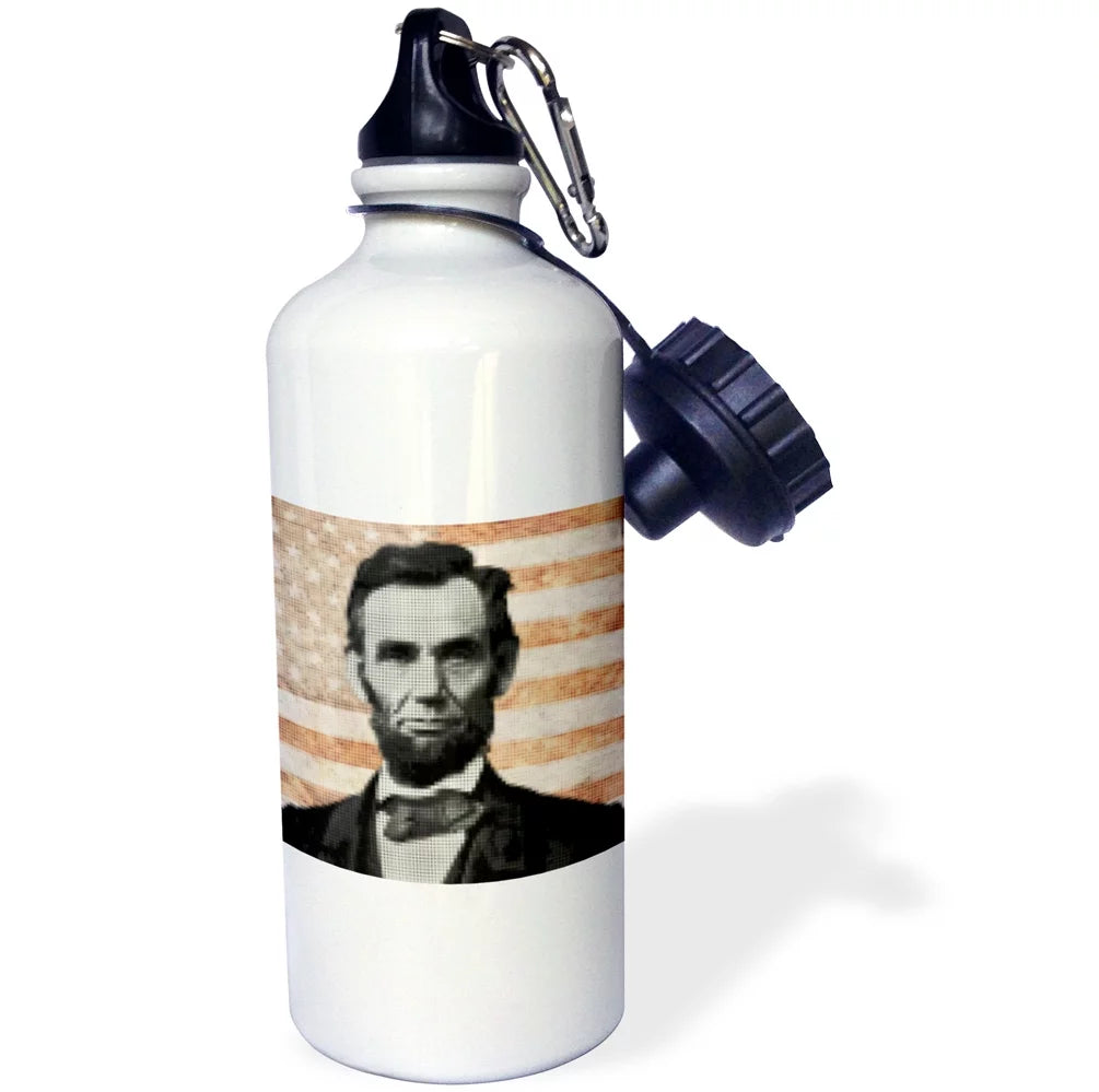 Abraham Lincoln 21oz Sports Water Bottle T95985