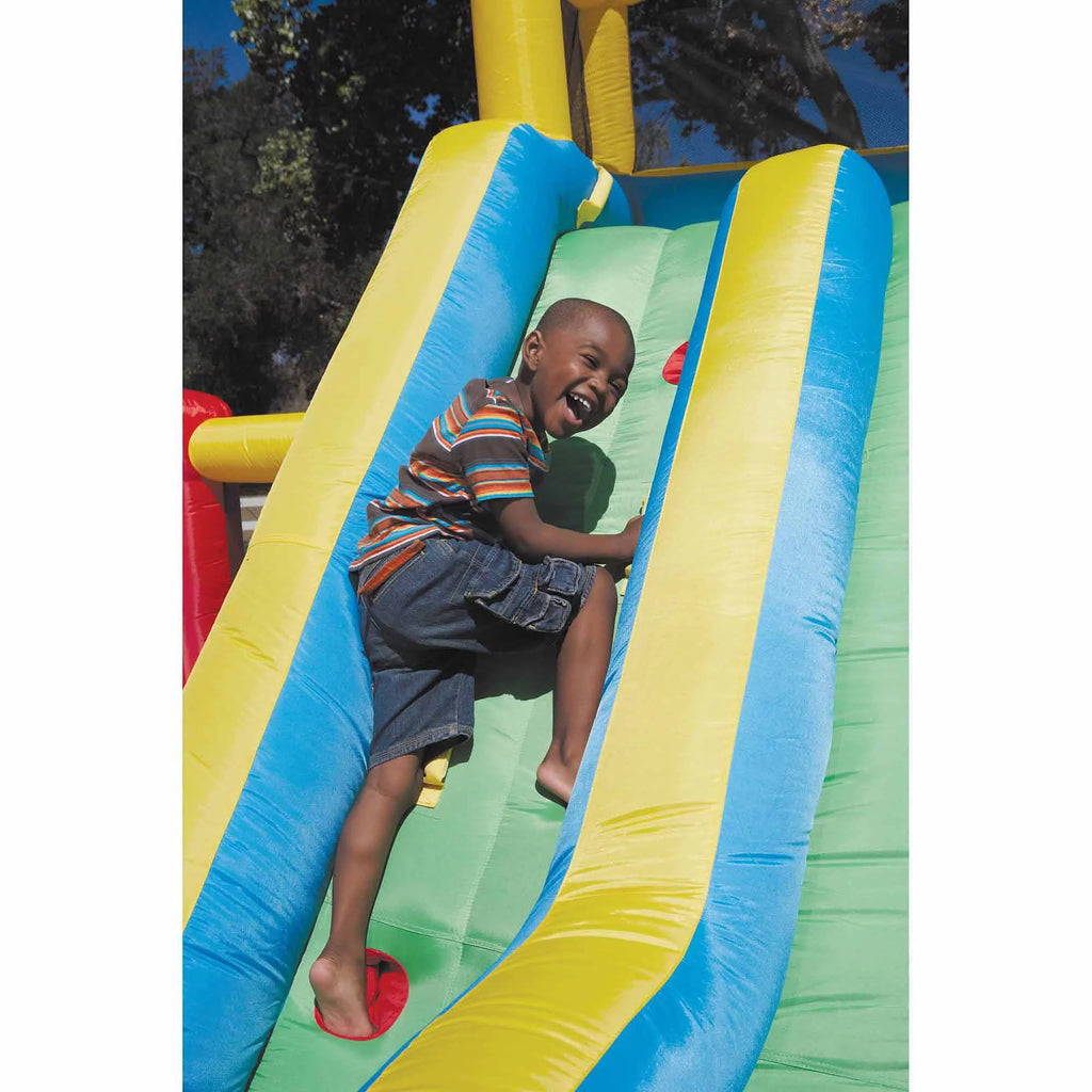 Inflatable Bounce House with Blower and Climbing Wall Y186