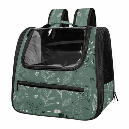 Halloween Pet Carrier Backpack with Ventilated Mesh Windows E341028