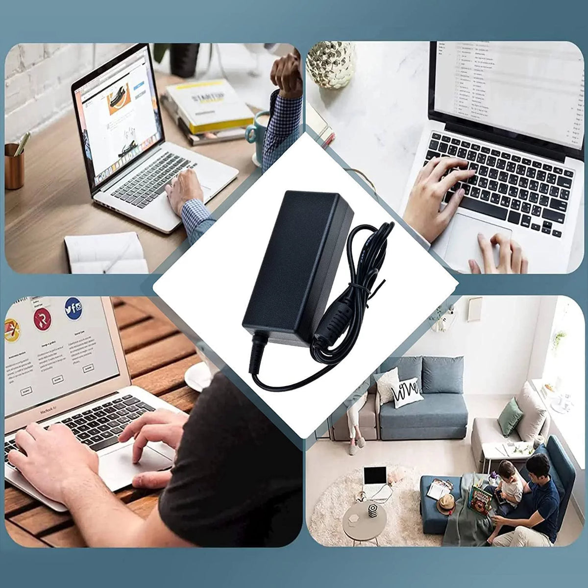 Black AC DC Adapter P9531