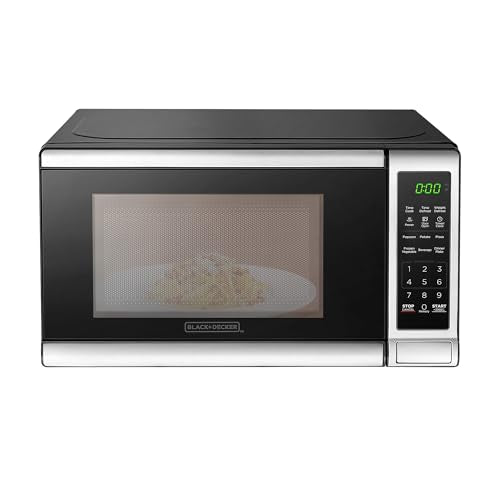 700W 0.7 Cu.ft Stainless Steel Digital Microwave Oven U159819