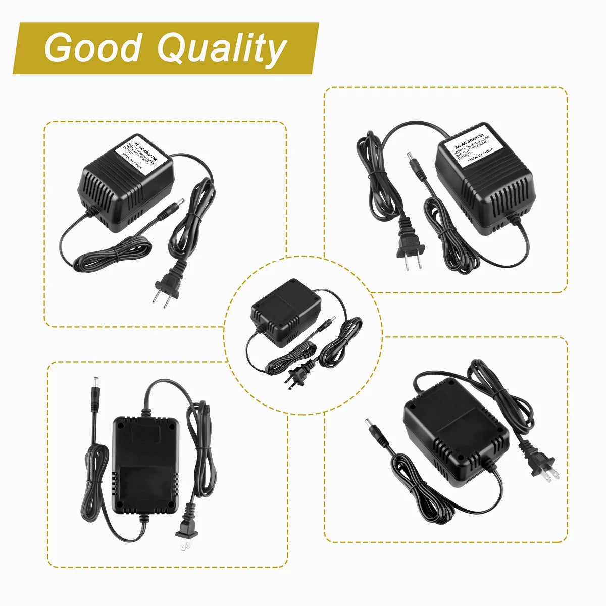 Compatible AC-AC Wall Adapter Battery Charger Power Supply D17175