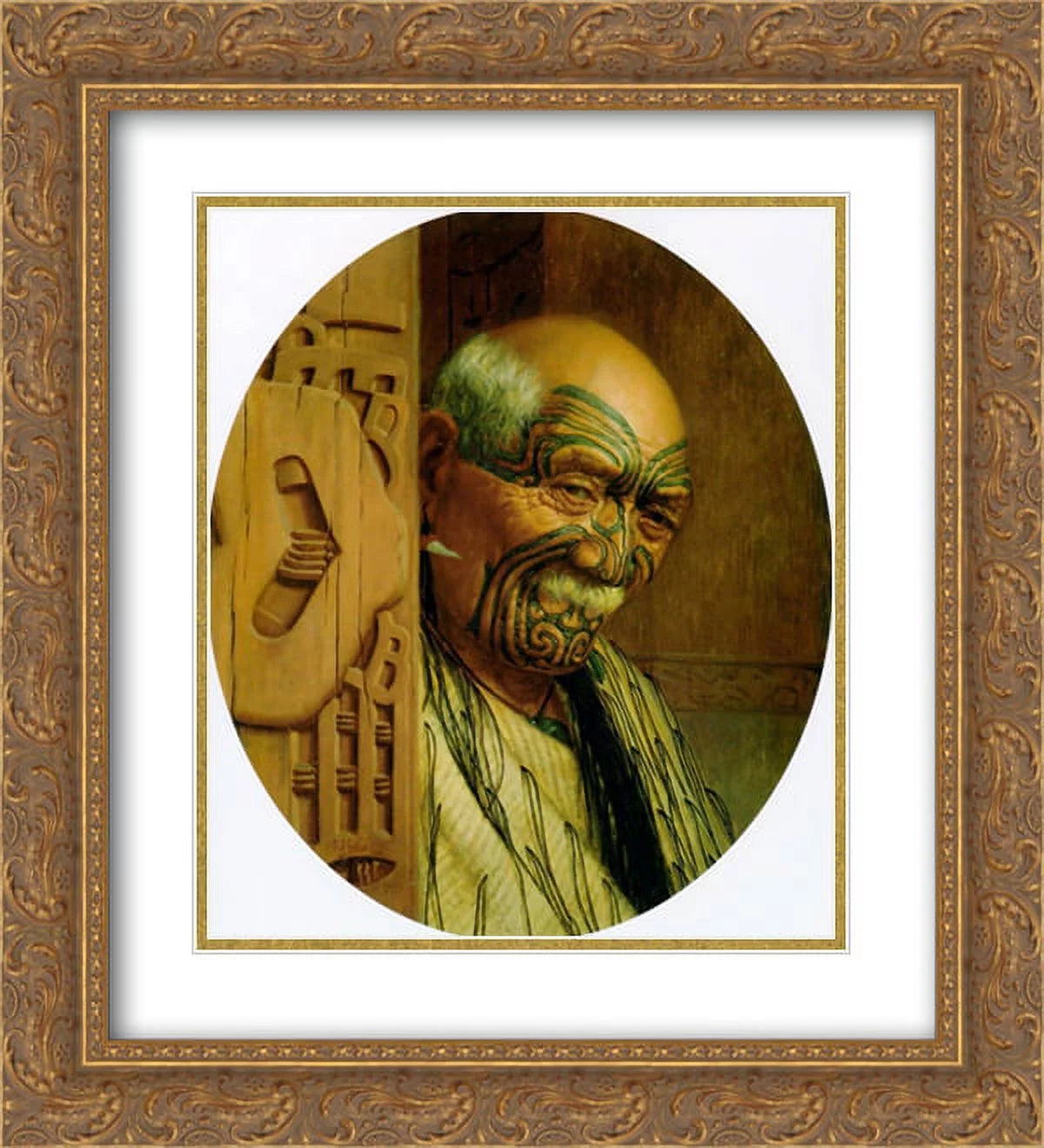 Gold Ornate Framed Art Print F83634