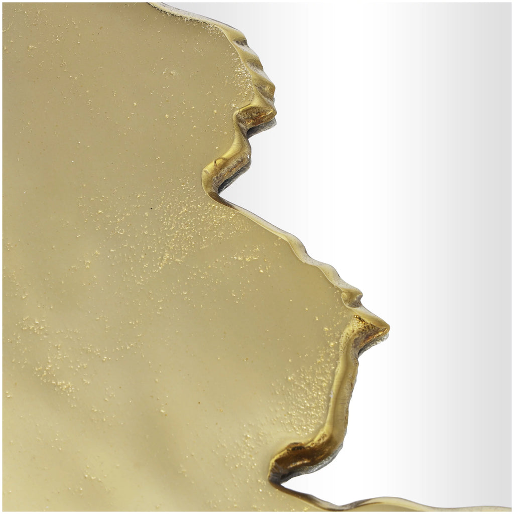 36" x 36" Gold Handmade Wall Mirror B2644