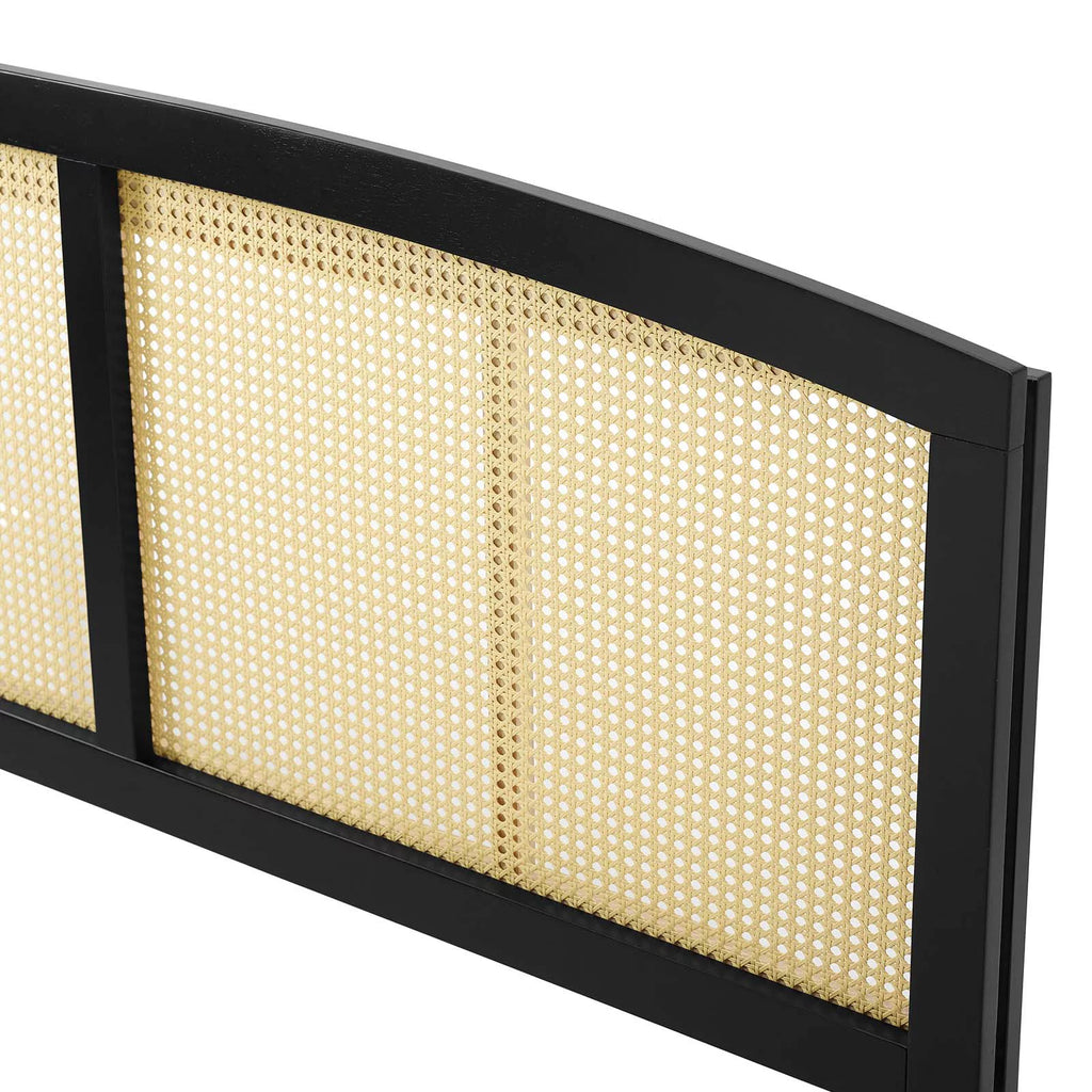 King Size Wood Black Headboard G6409