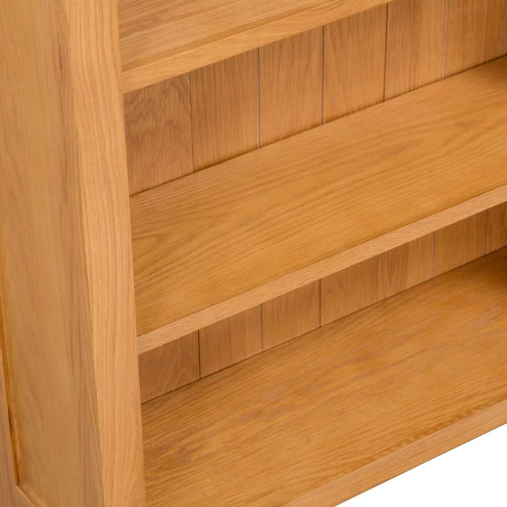 3-Tier Solid Oak Wood Bookcase K312631