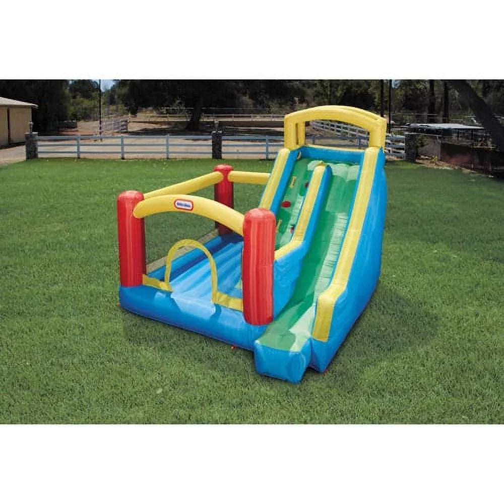 Inflatable Bounce House with Blower and Climbing Wall Y186