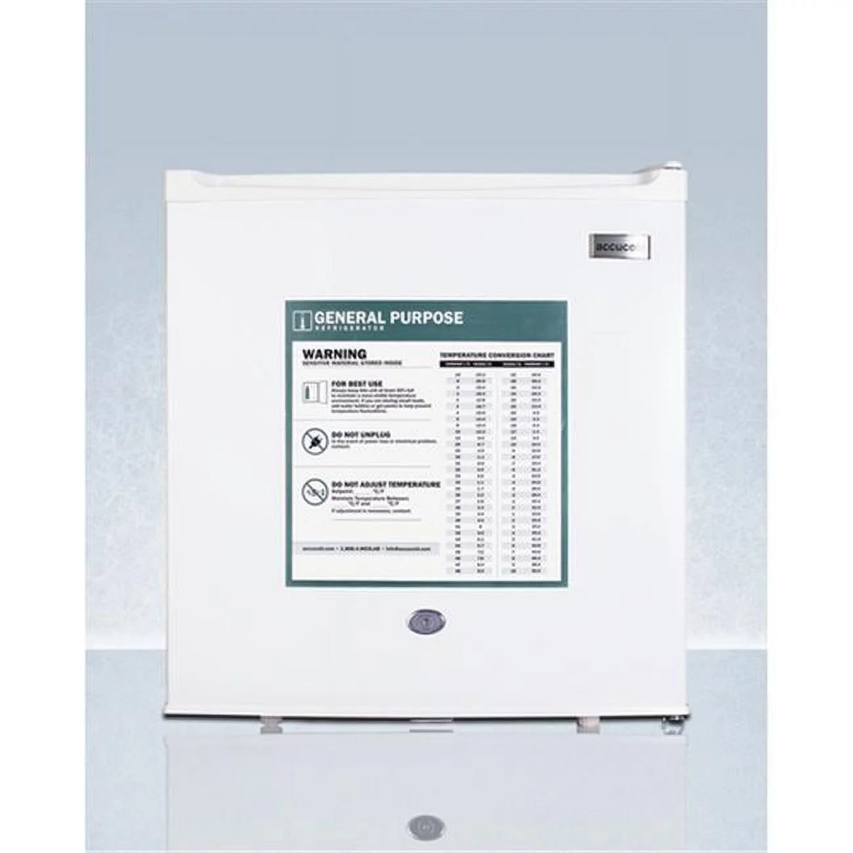 White Compact All-Refrigerator A54997
