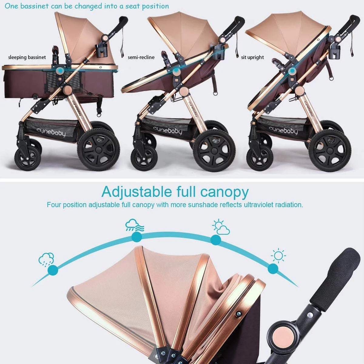 Newborn Infant Toddler Stroller C65771