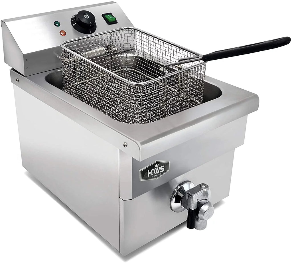 1750W 11.4L Stainless Steel Electric Deep Fryer W58189