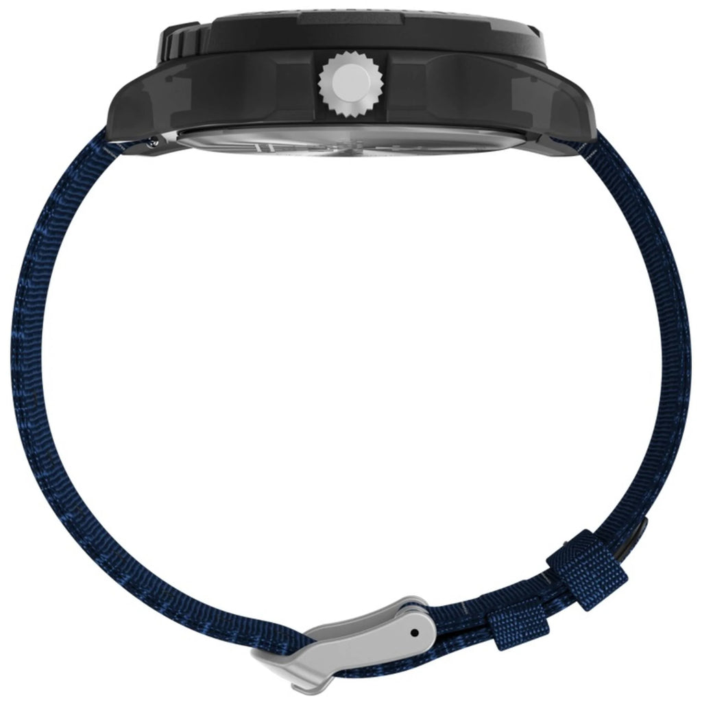 Men's Blue Dial Strap Watch O643