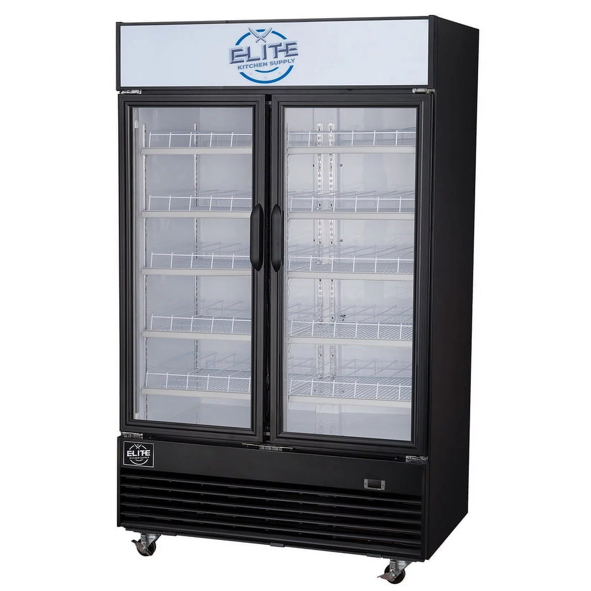 47 in. Two Glass Door Upright Merchandiser Refrigerator 34.4 Cu. Ft. Q182