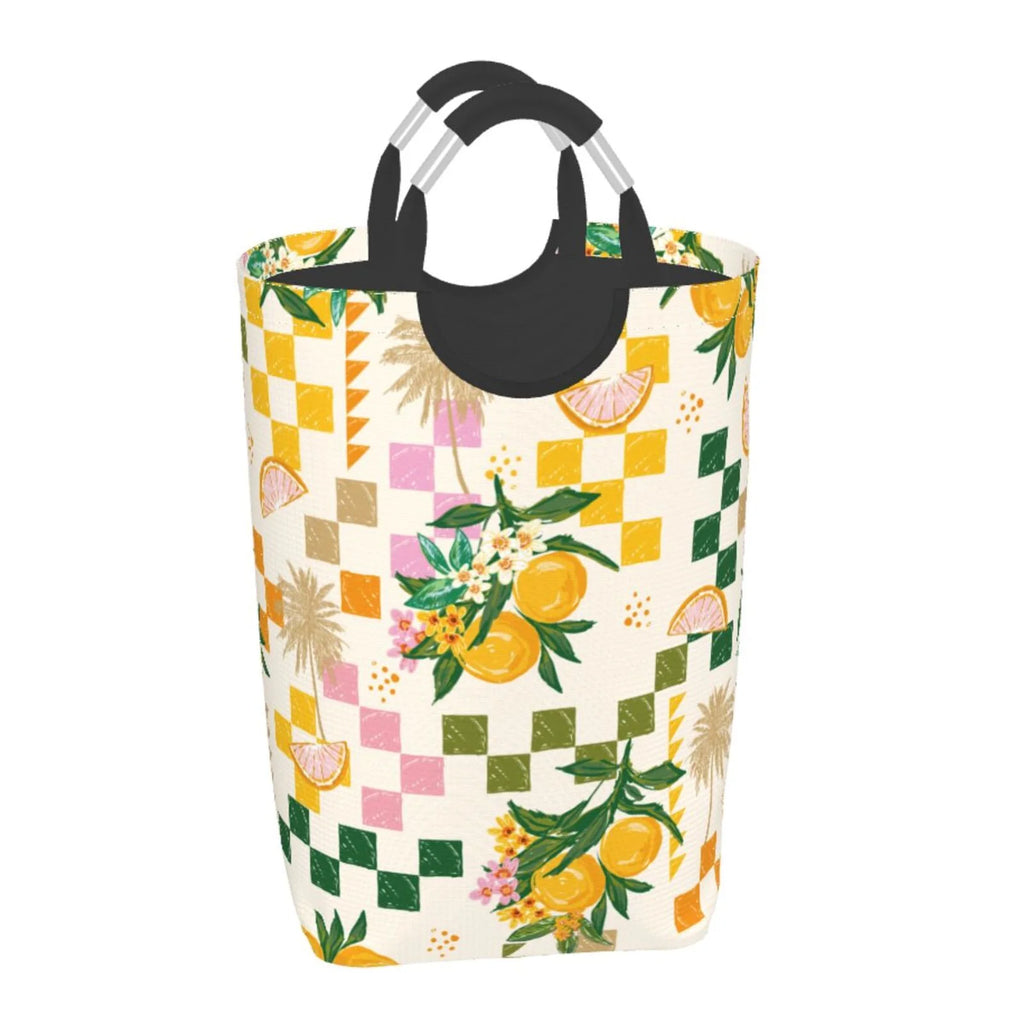 Large Canvas Fabric Laundry Hamper R1825