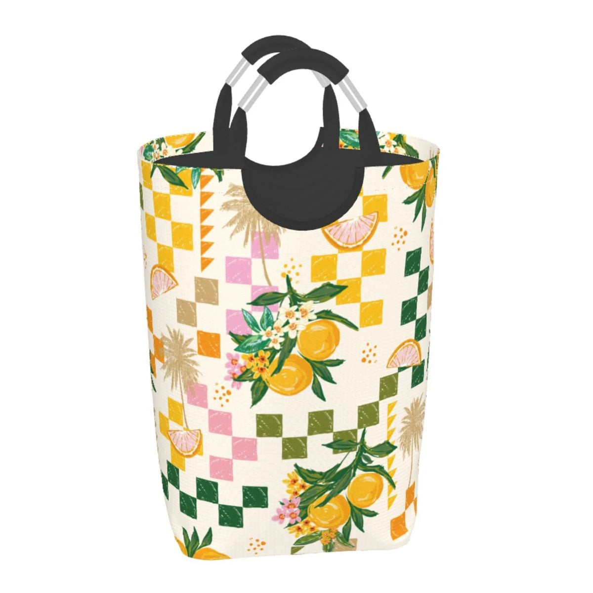 Large Canvas Fabric Laundry Hamper R1825